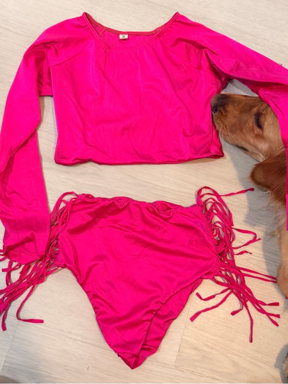 HML swim pink set